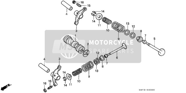 Honda C90Z 1982 Camshaft/Valve for a 1982 Honda C90Z